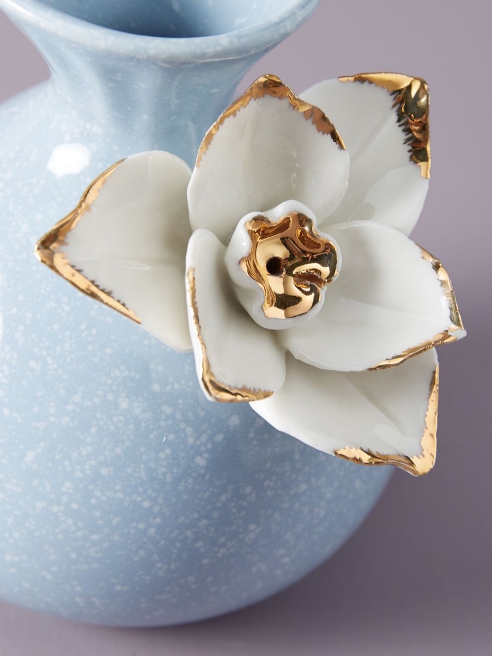 Anthropologie Ceramic Bloom Vase-Daisy